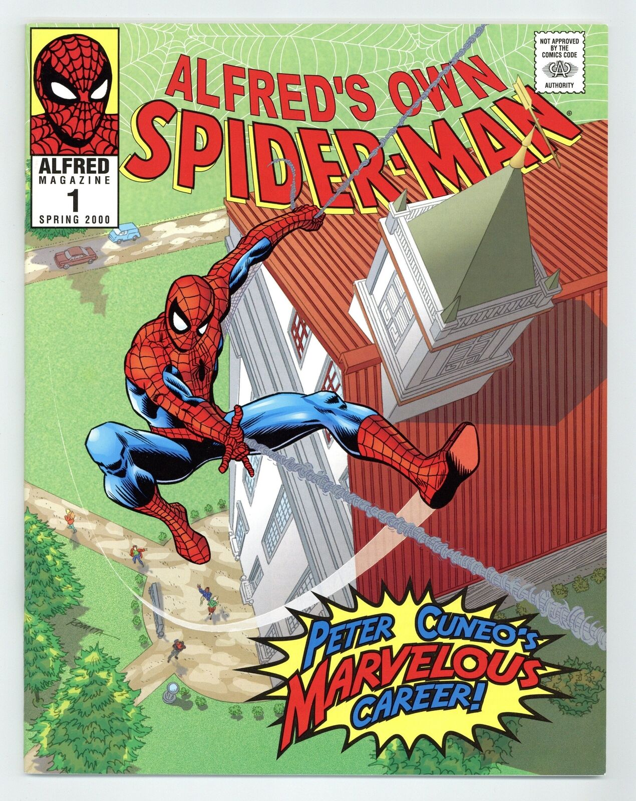 Alfred Magazine , aka Alfred's Own Spider-Man #1 VF- 7.5 2000