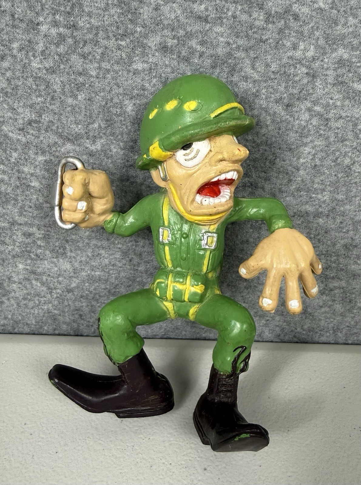 Vtg 1986 Crayart Mel Appel Weird Balls Collectums Pullet N. Bailout Figure RARE Vtg 1986 Crayart Mel Appel Weird Balls Collectums Pullet N. Bailout Figure RARE