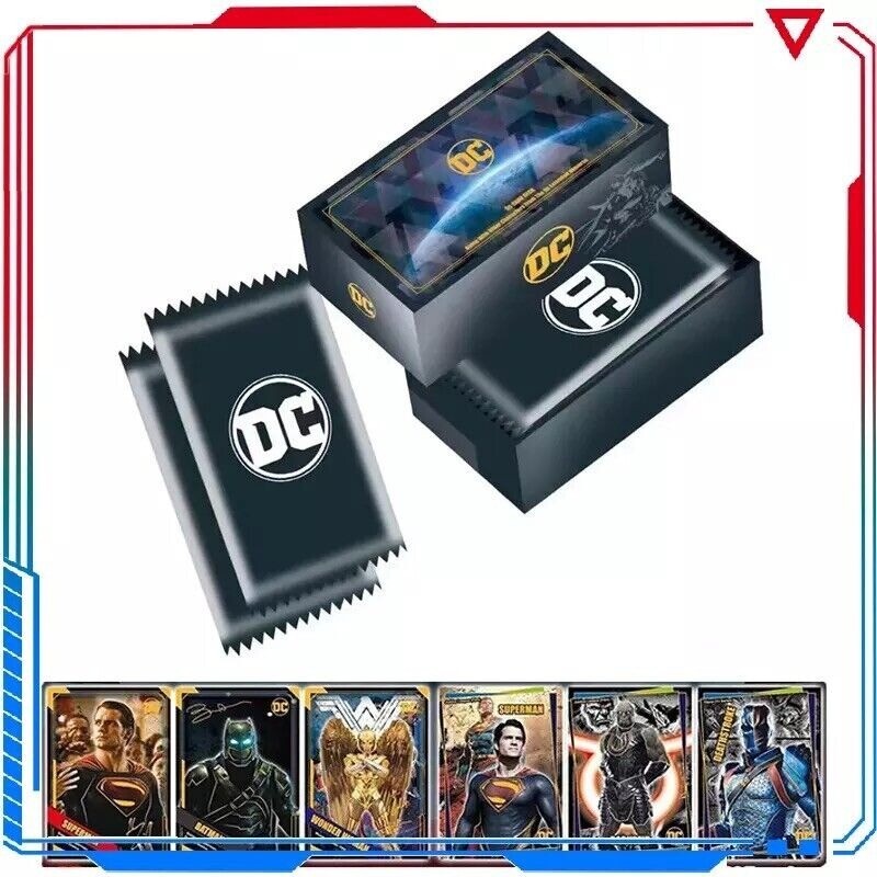 DCEU PREMIUM DC SUPERHERO Hobby Collection Trading Cards Sealed Box SERIES 1