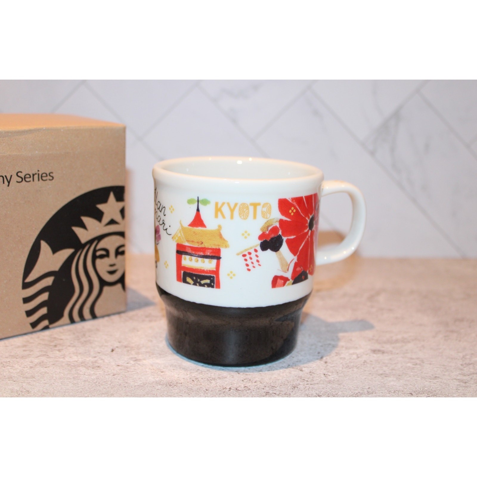 Starbucks Kyoto Japan Geography Series Mug 12oz Limited NWT Box