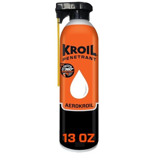 Kroil Original Penetrating Oil 13oz Spray Fast Acting Lubricant Rust Remover Kroil Original Penetrating Oil 13oz Spray Fast Acting Lubricant Rust Remover