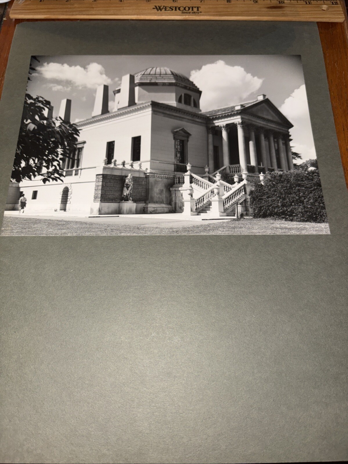 Antique Chiswick House London Mounted English Architecture Photo Lord Burlington