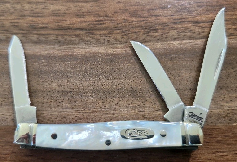 Vintage Case XX 8333 Mother Of Pearl Stockman 2008 NIB