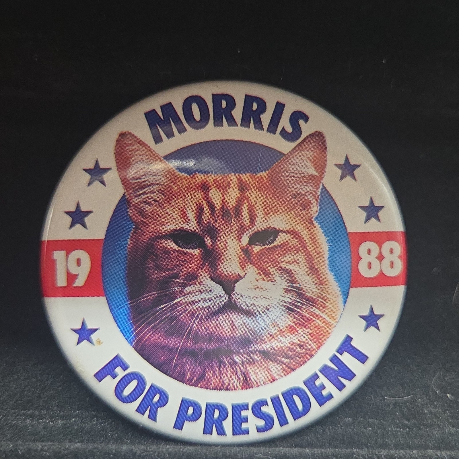 1988 Morris For President Pin 1988 Morris For President Pin