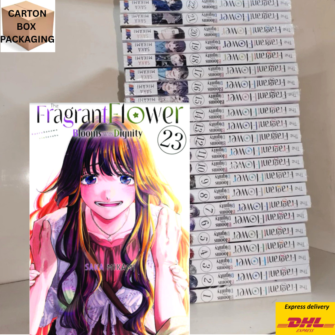 The Fragrant Flower Blooms With Dignity FULL SET Vol 1-23 Manga English Comic