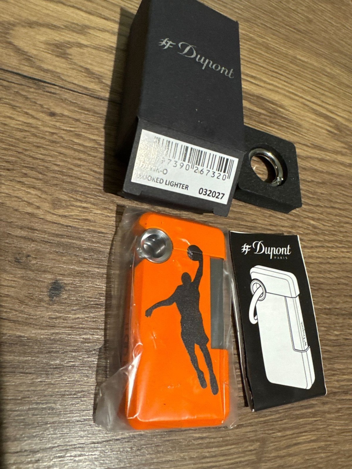 Rare S.T. Dupont Hooked Dunk-O luxury torch lighter — discountinued