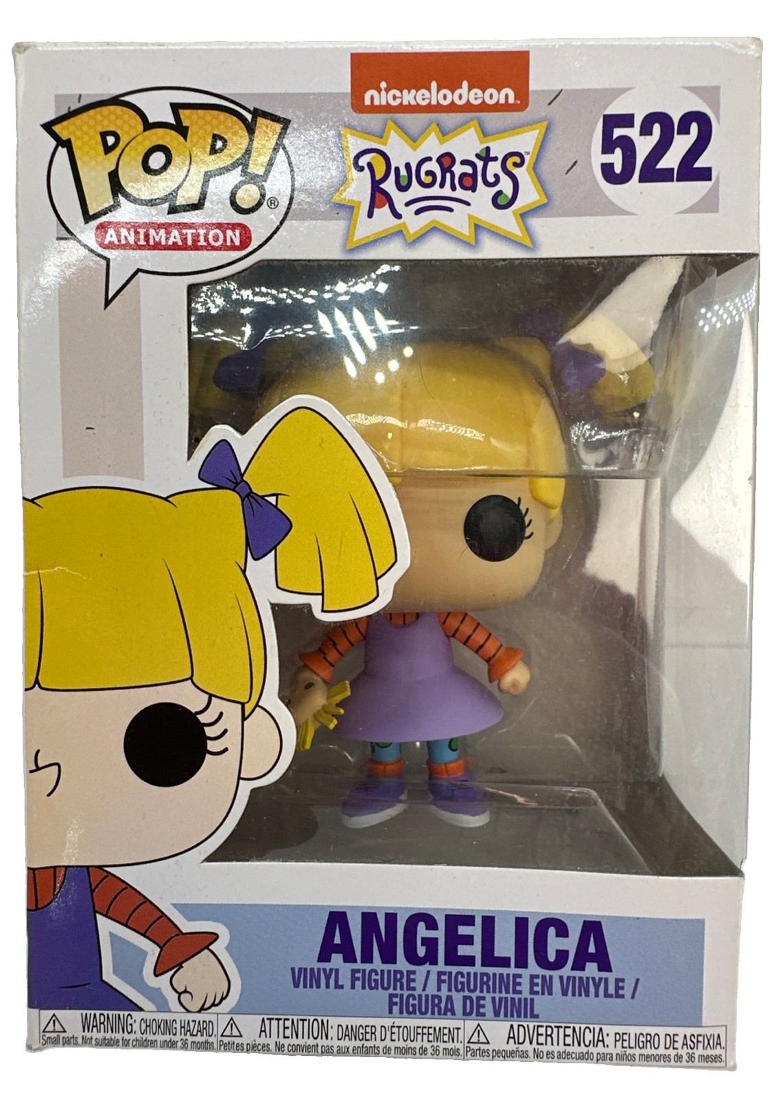 Funko Pop Vinyl Angelica Rugrats #522 Animation Figure {125}