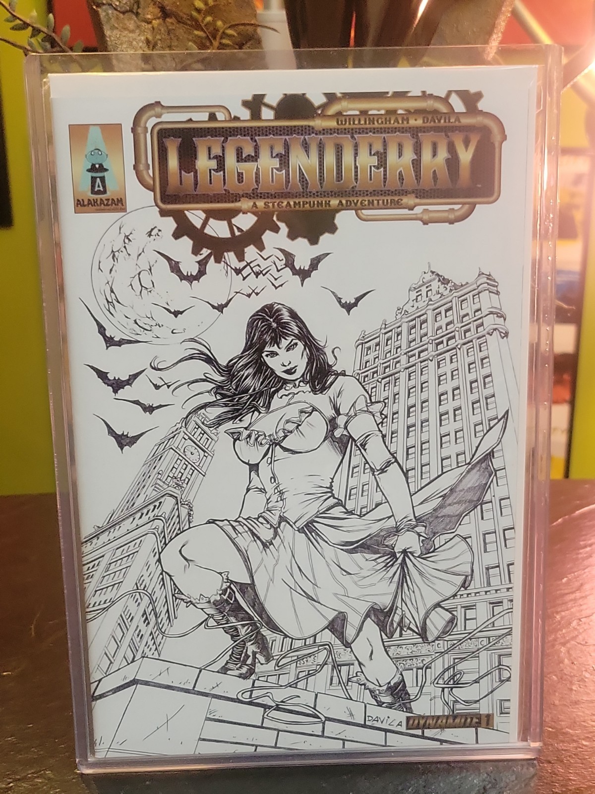 Legenderry A Steampunk Adventure #1 Alakazam Comics Exclusive Sketch 1 Of 10