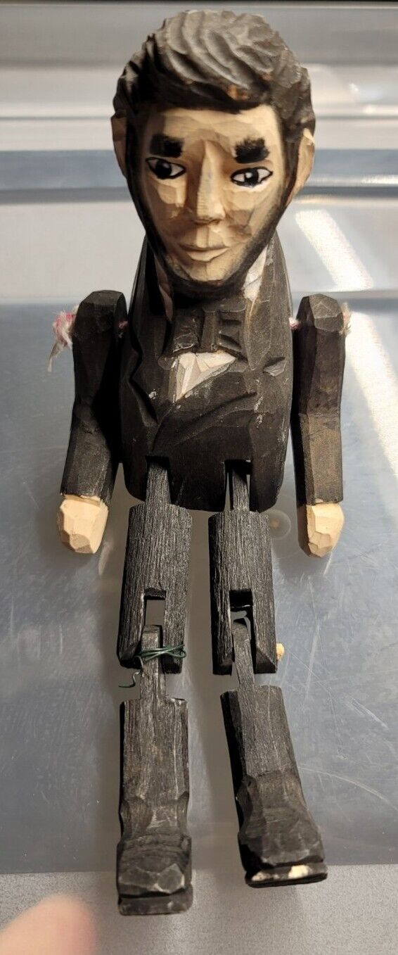 Abraham Lincoln Wooden Jig Doll 