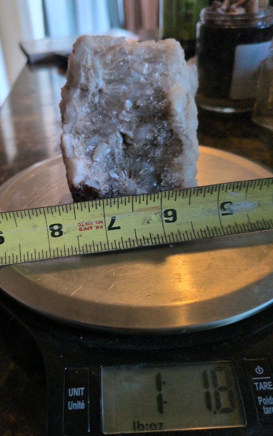 Unique LG Oregon Quartz Crystal Show Piece *Raw & Dry* 1.6lbs