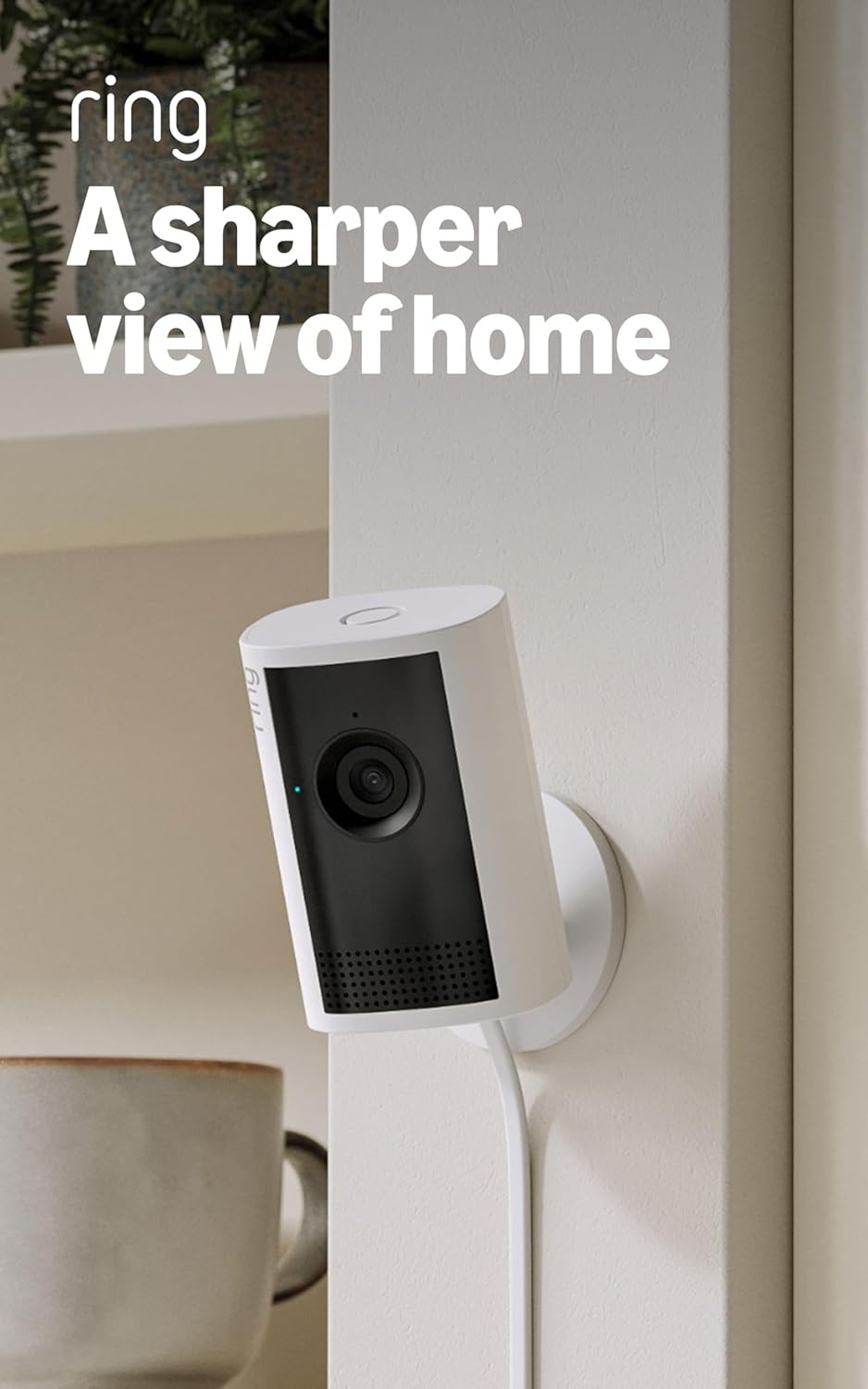 Ring Indoor Cam Plus (newest model), Home or business security, Retinal 2K for c