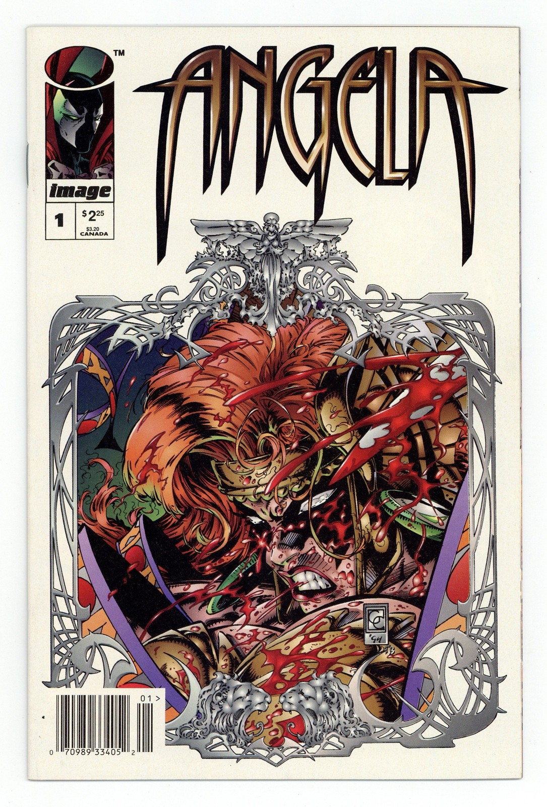 Angela 1N VF- 7.5 1994