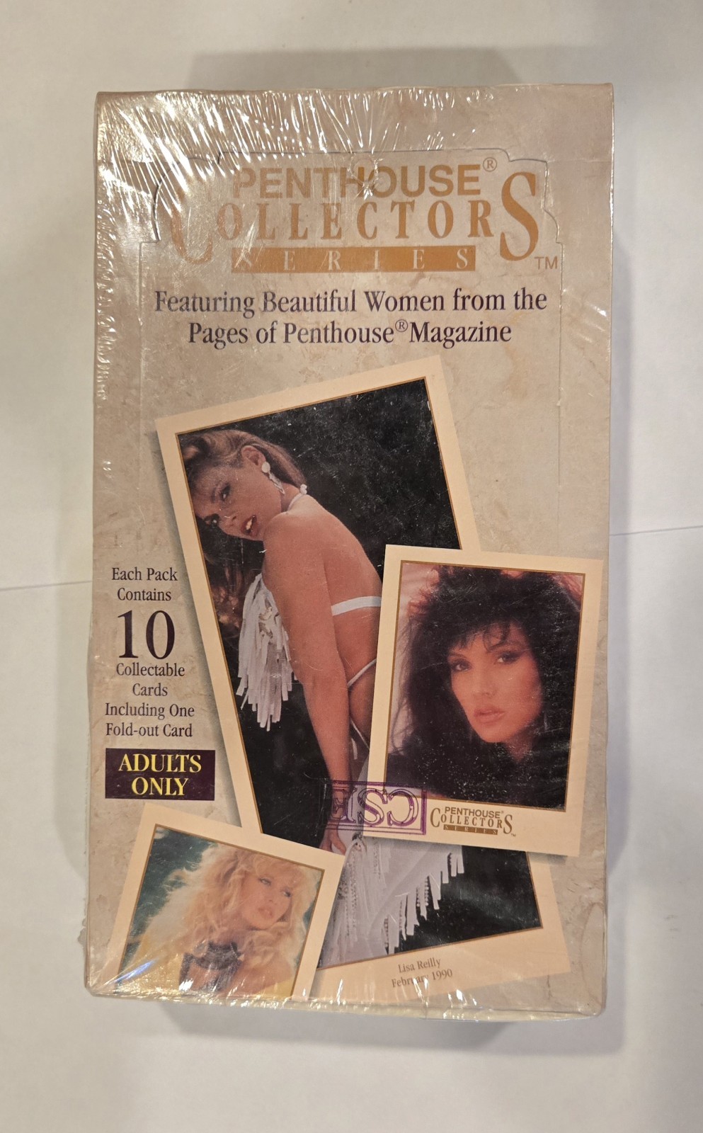 1992 Penthouse Collector\'s Series Premier Edition Adult Sealed Card Box 36 packs