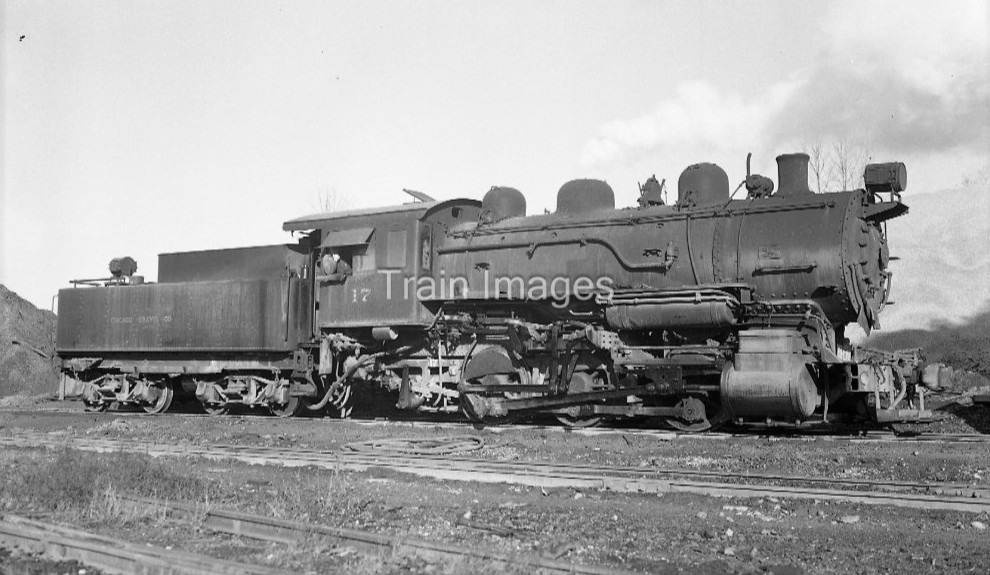 Chicago Gravel Co Ex Pullman Ry RR 17 0-6-0 #55866 Elgin IL Negative 4650 Chicago Gravel Co Ex Pullman Ry RR 17 0-6-0 #55866 Elgin IL Negative 4650