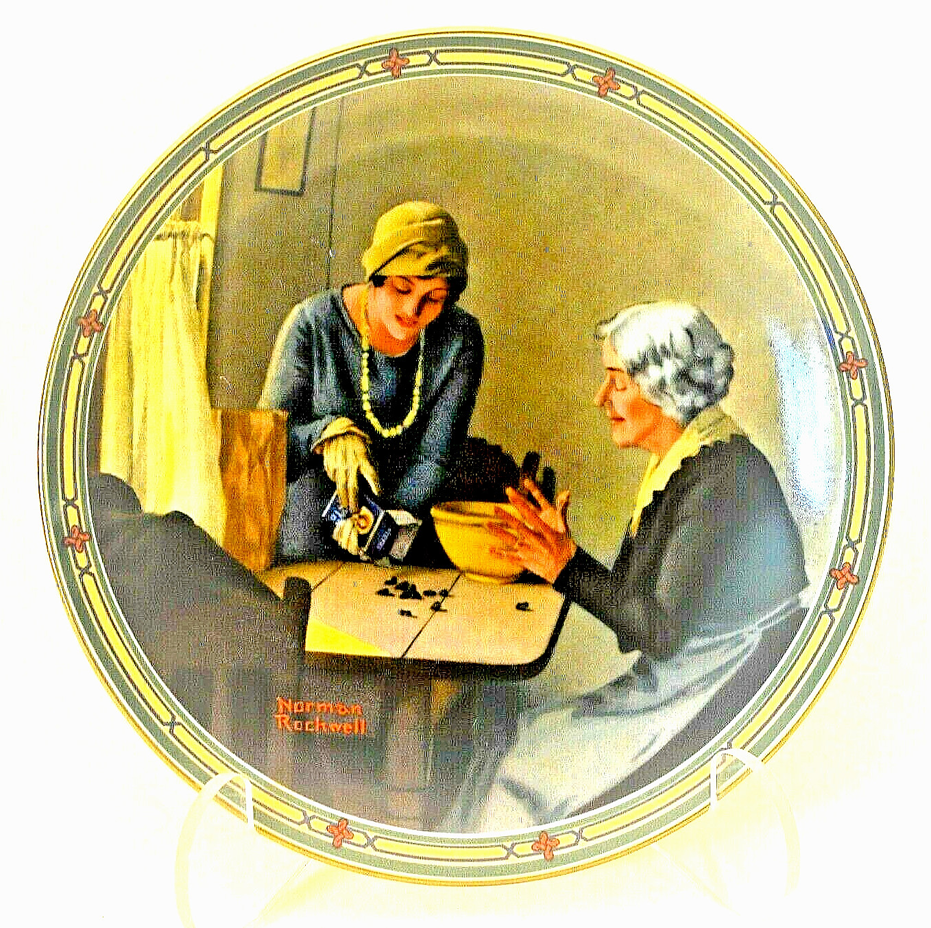 ROCKWELL\'S AMER DREAM SERIES - A Family\'s Full Measure (1985) Numbered With COA