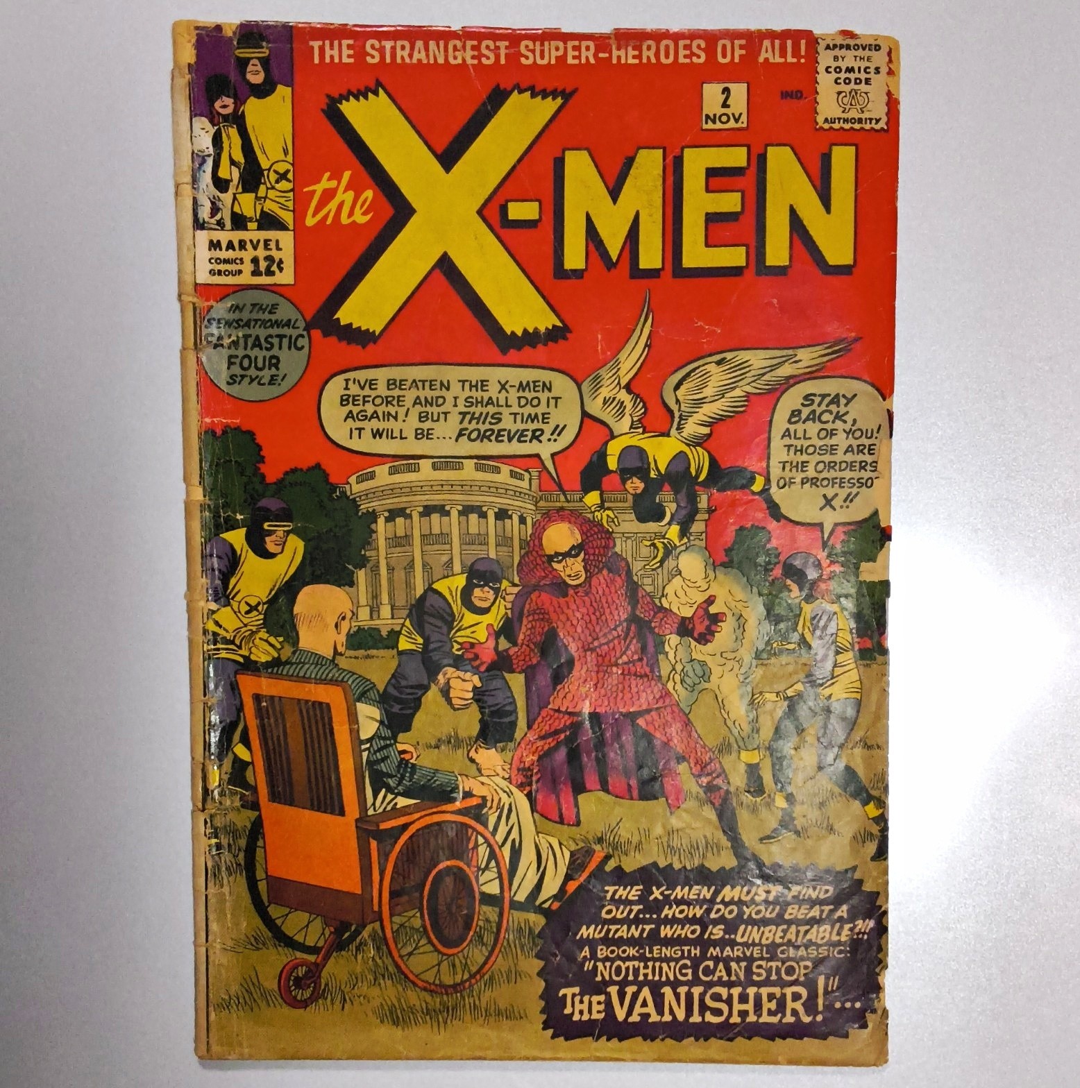 Marvel Comics The X-Men #2 Silver Age Color Single Issue Stan Lee Jack Kirby
