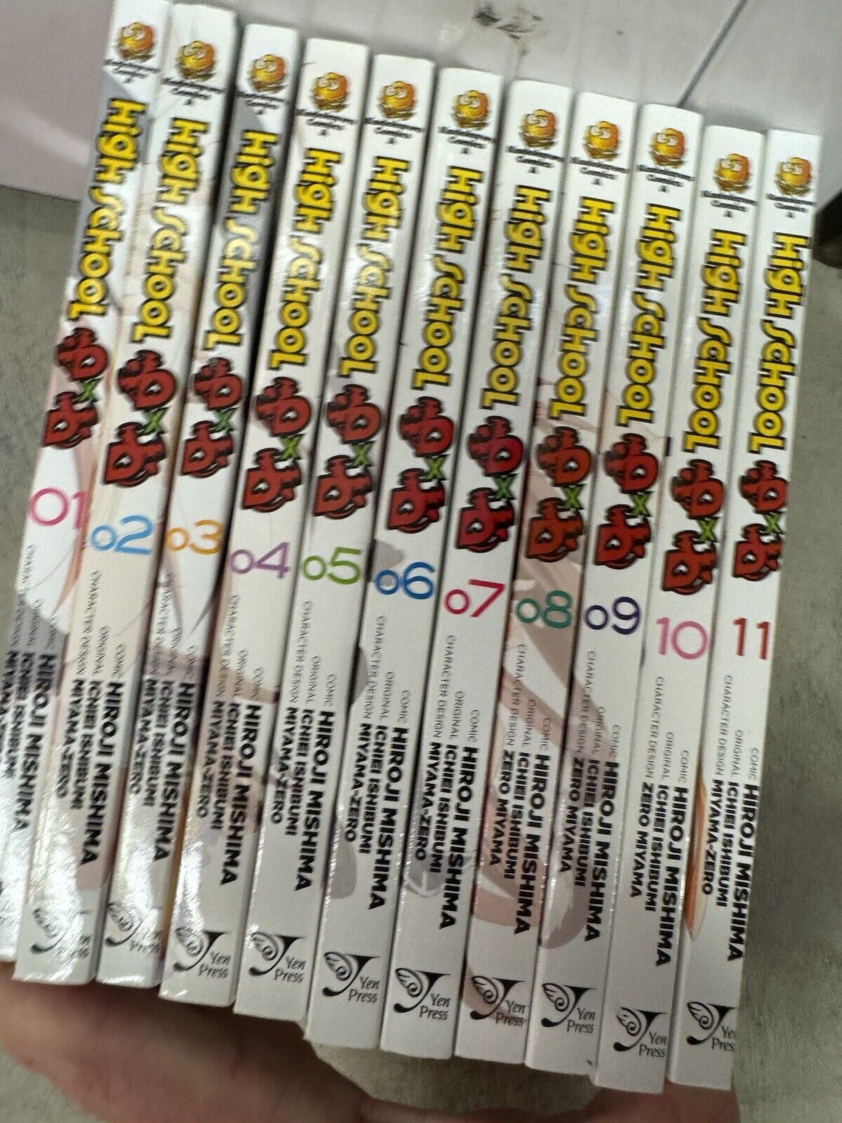 High School DxD Manga Vol 1-11  New English Rated Mature Yen Press