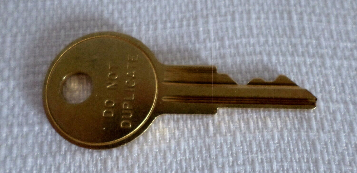 Cedar Chest Key Pre-1987 - Replacement Key Only - see lock list in description