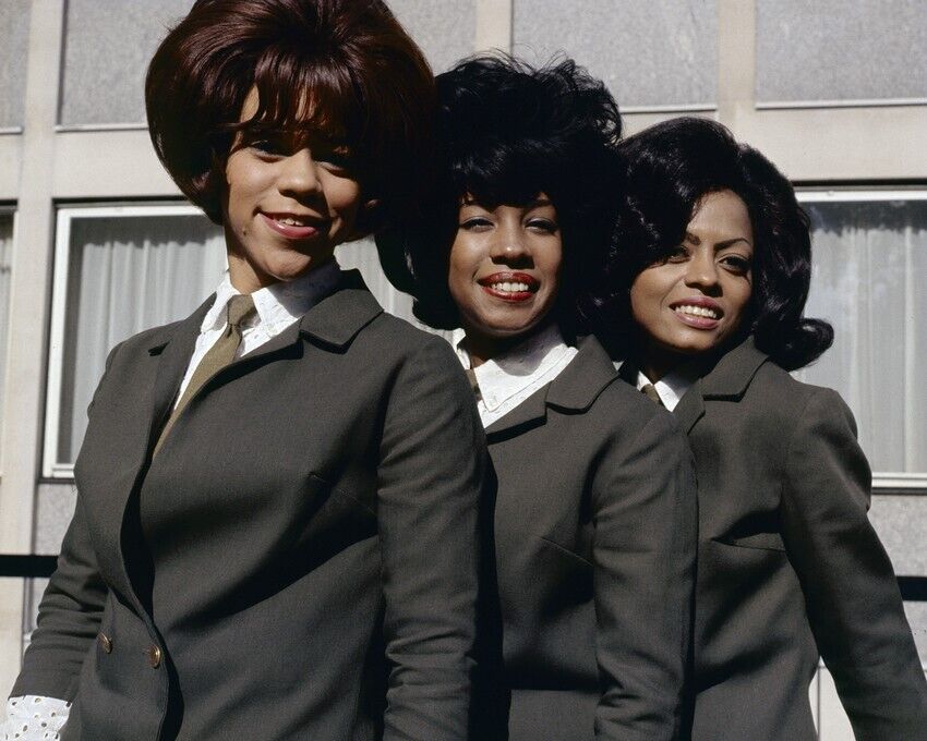 The Supremes Diana Ross Florence Ballard Mary Wilson in suits 24x36 Poster