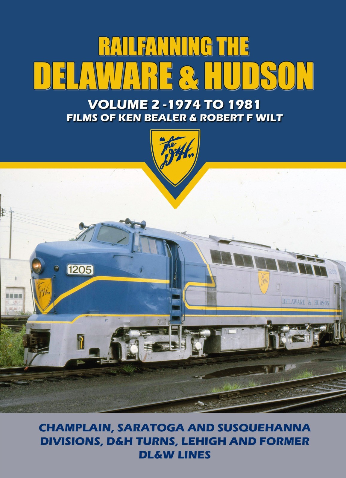 Railfanning the Delaware and Hudson Volume 2 DVD JPM 74 to 81 Sharks