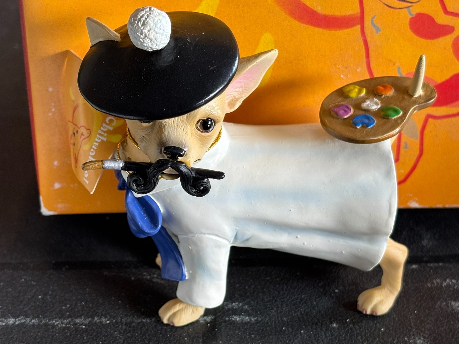2008 Aye Chihuahua Westland Giftware Whimsical Figurines Artist 13337 READ T