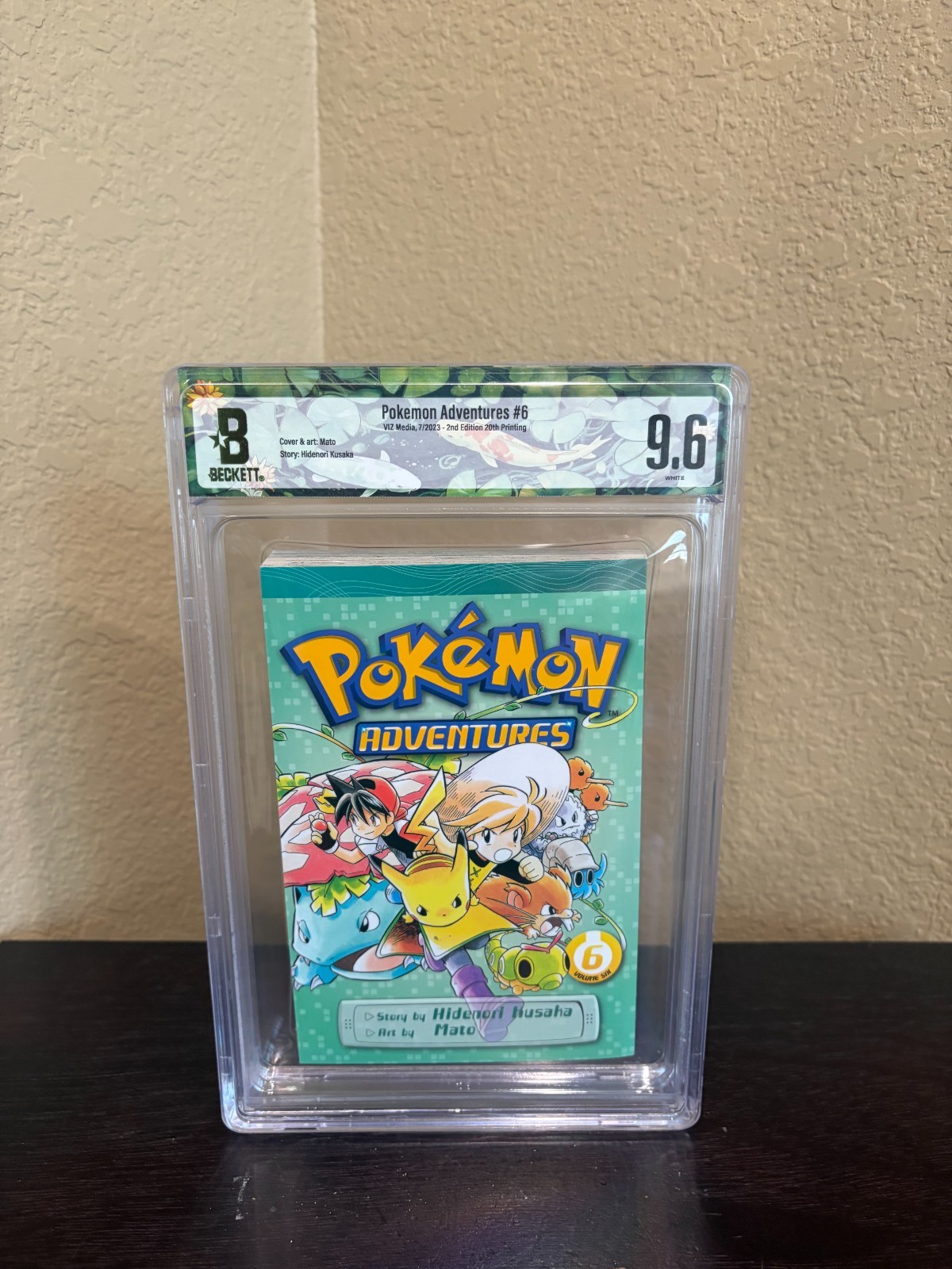 Pokémon Adventures  #6- Beckett BGS Manga 9.6