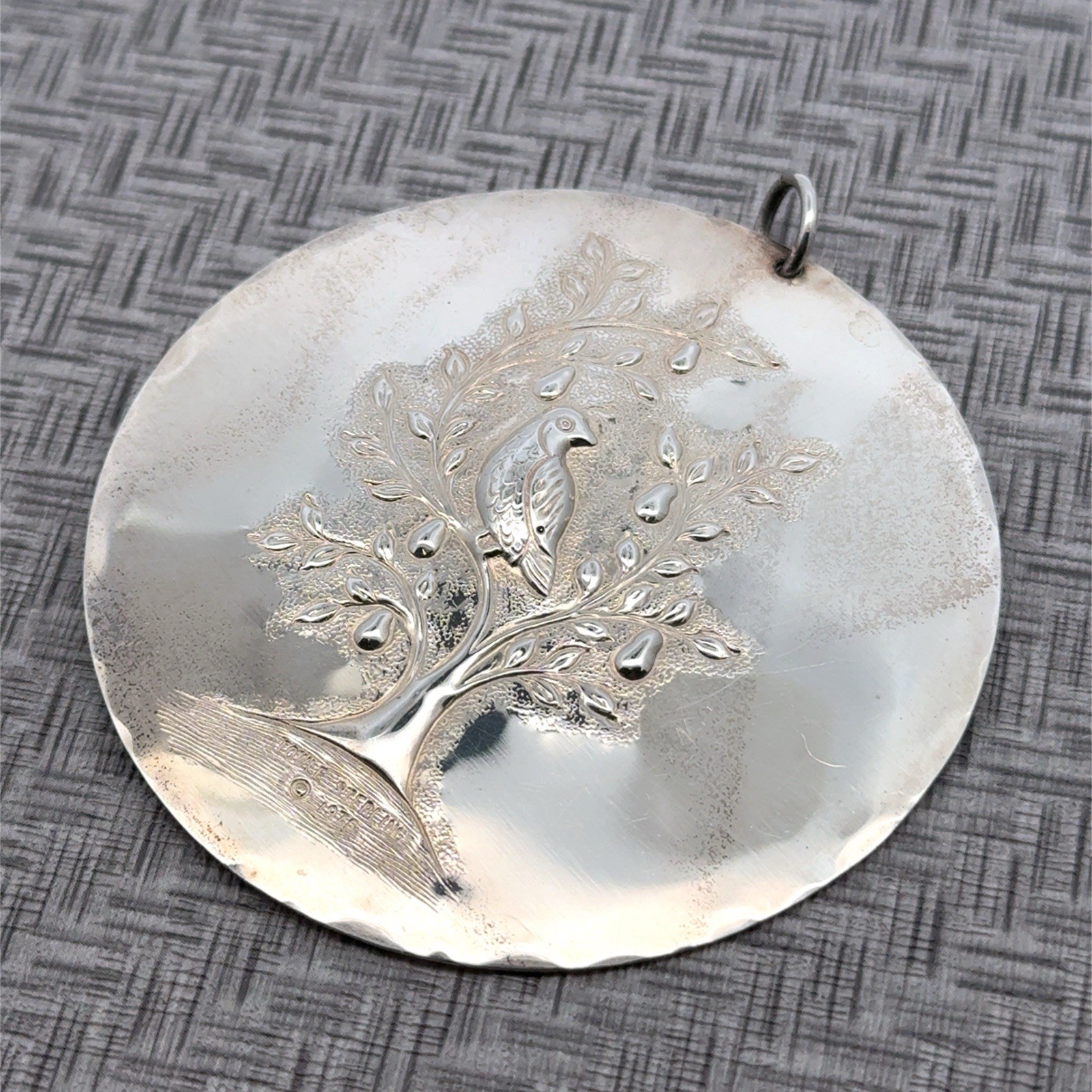 Vtg. ‘71 Towle Sterling Silver Christmas Ornament Twelve Days Of Christmas 19.2g Vtg. ‘71 Towle Sterling Silver Christmas Ornament Twelve Days Of Christmas 19.2g