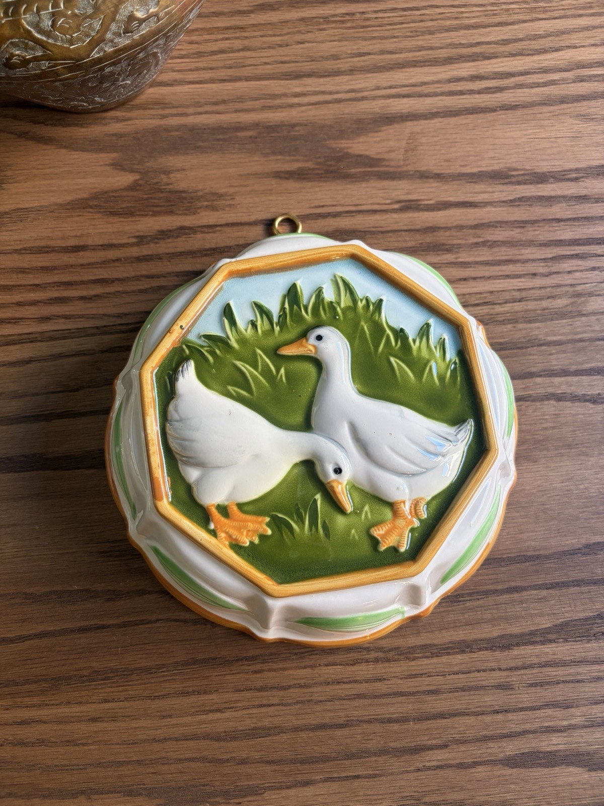 Vintage Gailstyn-Sutton Towle Ducks Ceramic Mold Wall Hanging Vintage Kitchen