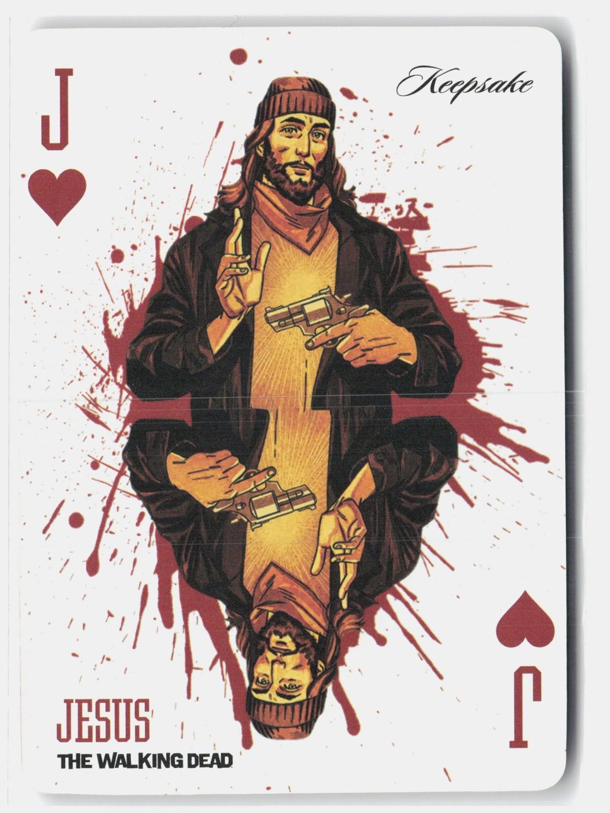 2026 Keepsake Walking Dead #147 Jesus Playing Card