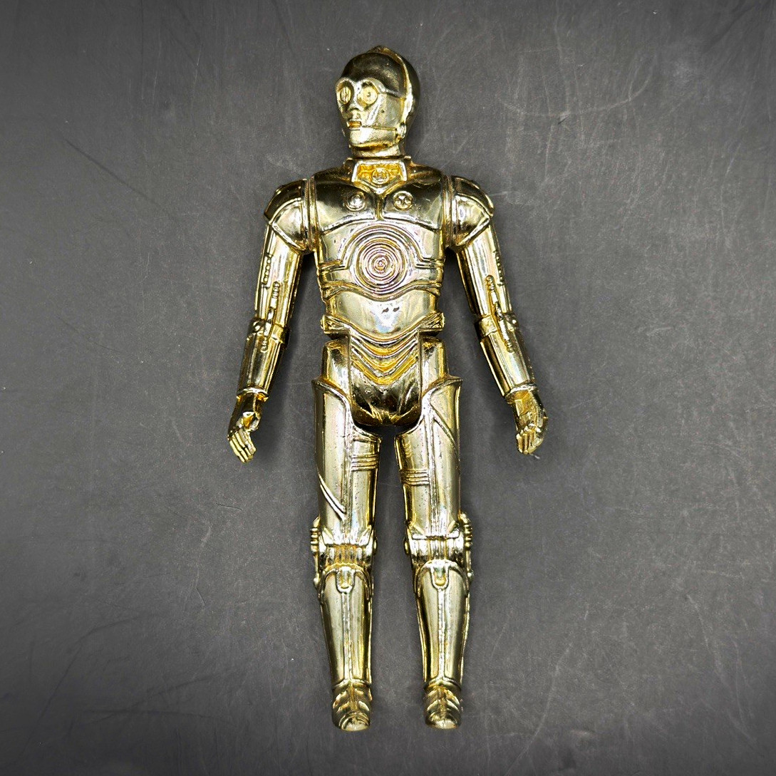 Kenner Star Wars C-3PO Action Figure 1977 Vintage Hong Kong Sci-Fi Horror