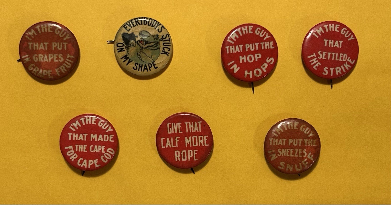 Lot Of 7 Vintage 1910s Rube Goldberg I’m The Guy&Tobacco Promo “Rare” (Y273)