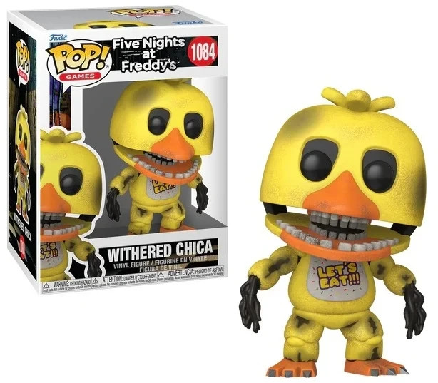 BOX DAMAGED Funko Pop Games: Five Nights At Freddy's (FNAF) - Withered Chica