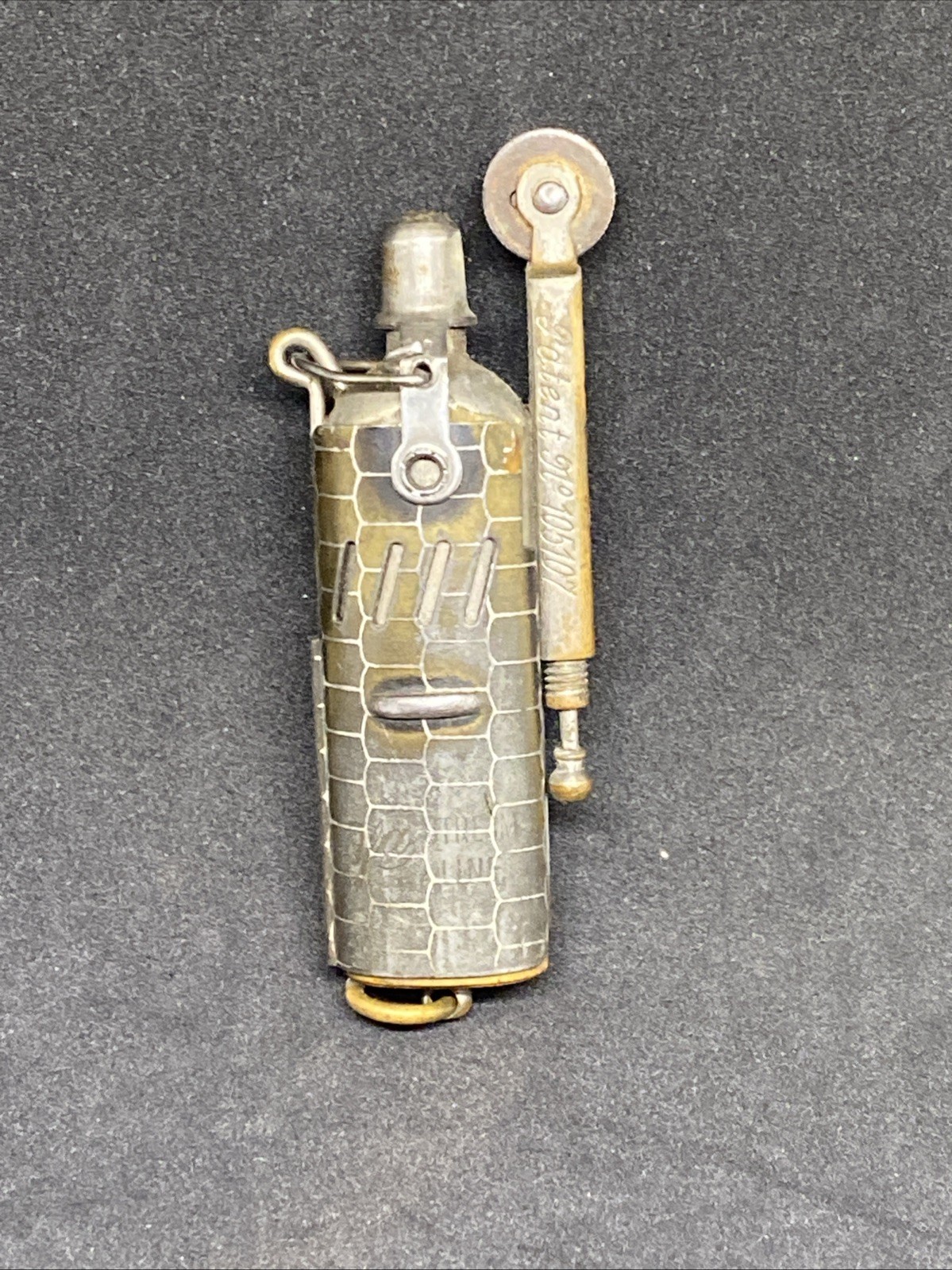 Vintage IMCO LFA 400C WW1 Trench Lighter Made in Austria Pat. No. 105107