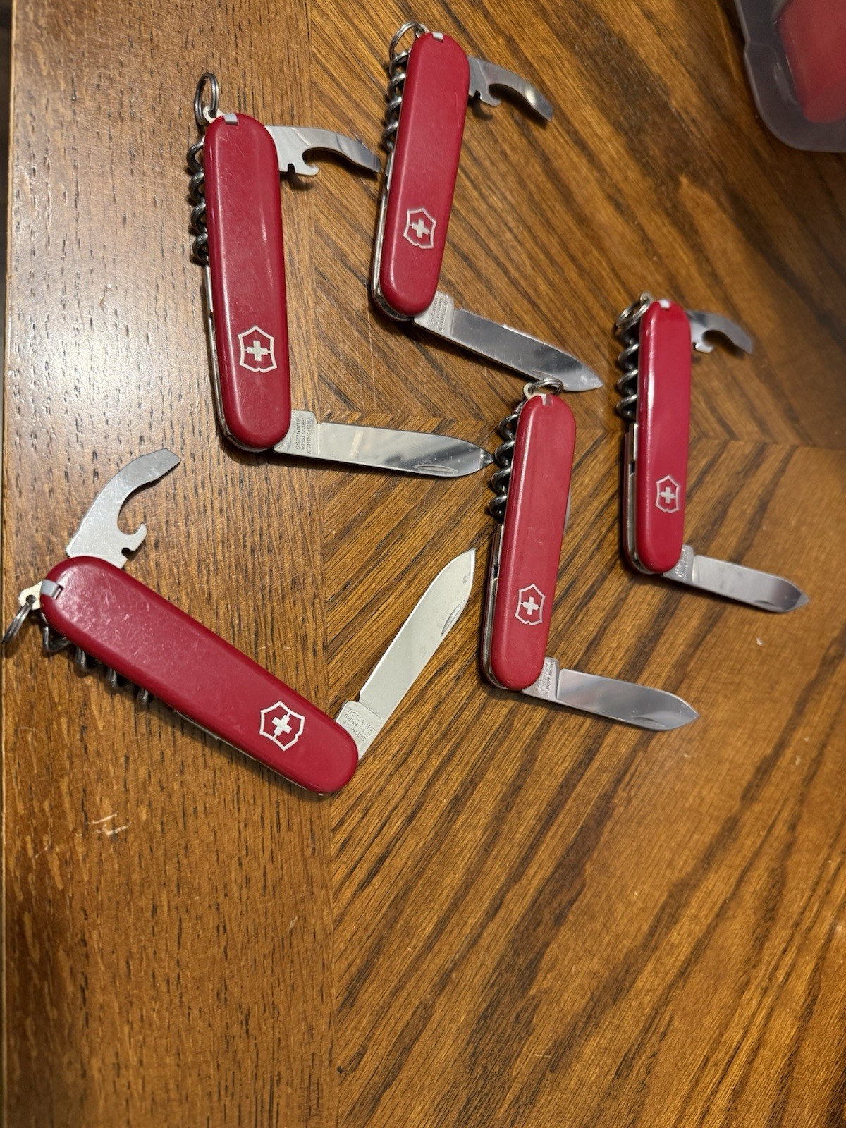 Lot Of 5 Victorinox Waiter 84mm Swiss Army Knife