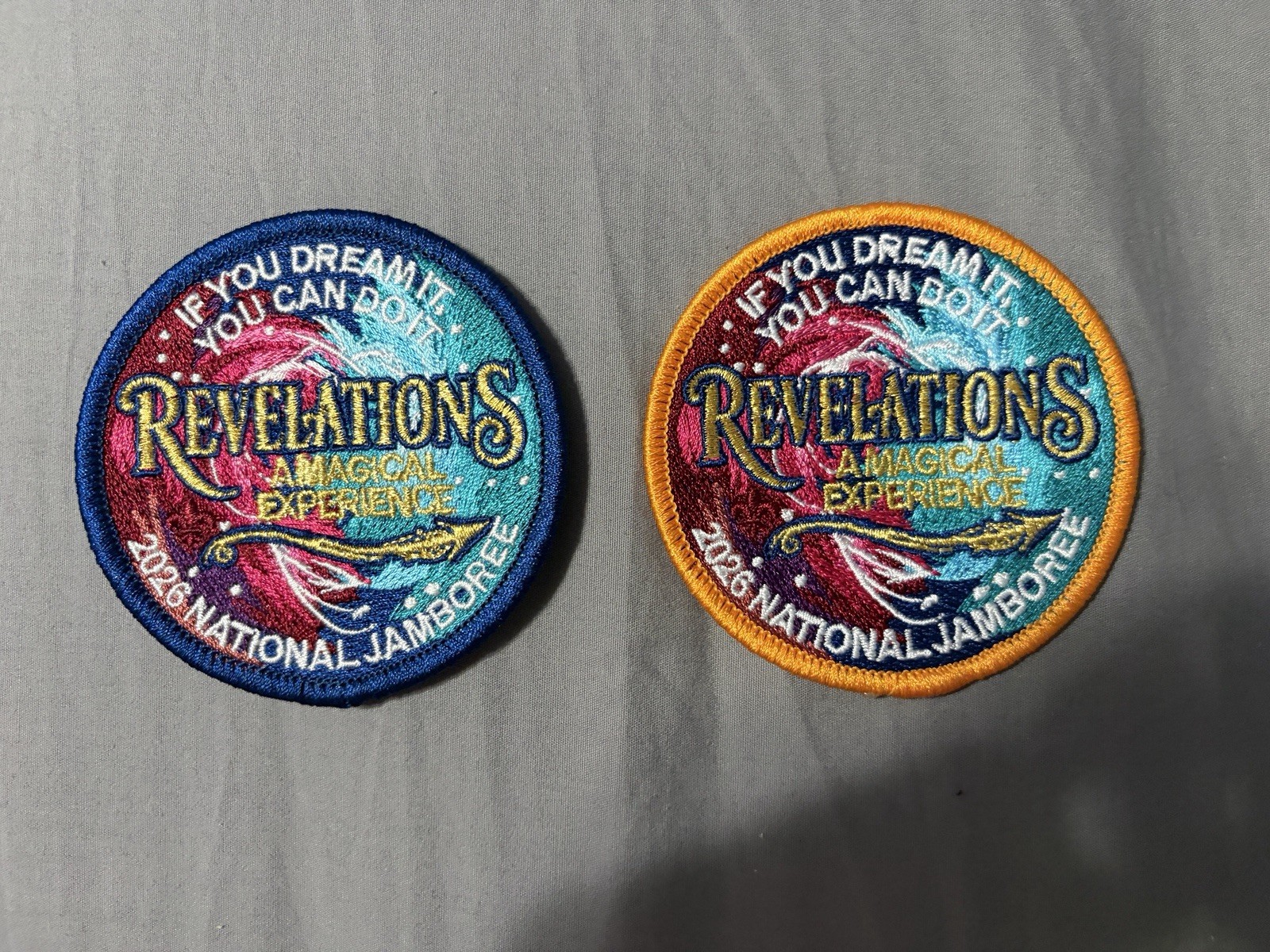 2026 National Jamboree - Revelations Patch STAFF AND PARTICIPATE - Op Arrow
