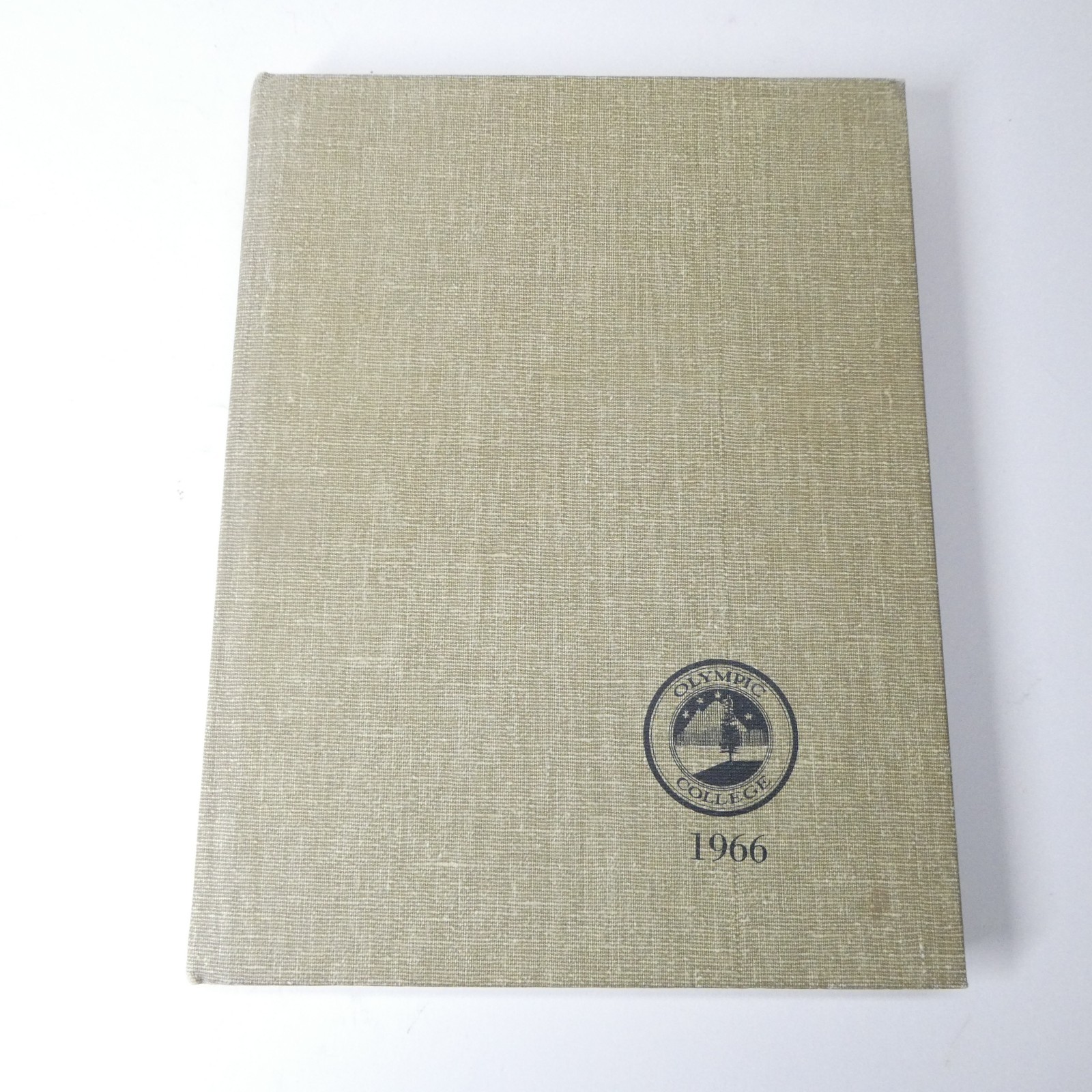 1966 Olympic Junior College Bremerton WA Yearbook Annual Vintage