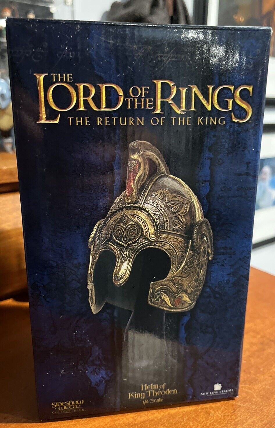Sideshow Weta Lord Of Rings Helm of King Theoden Rohan Helms Deep