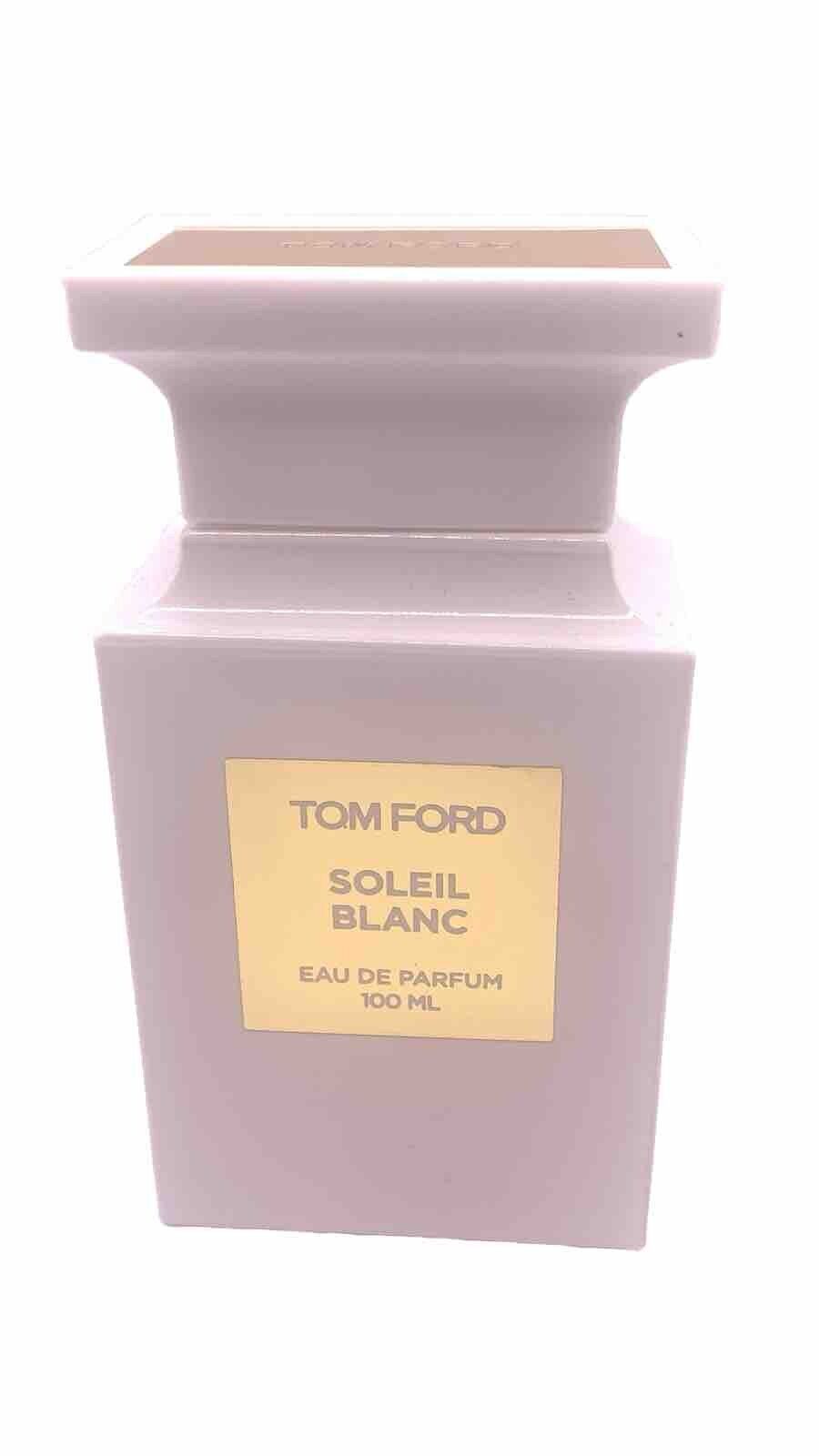 TOM FORD Soleil Blanc Eau de Parfum - 3.4oz 100ml.  No Box.  See Level 60% Full