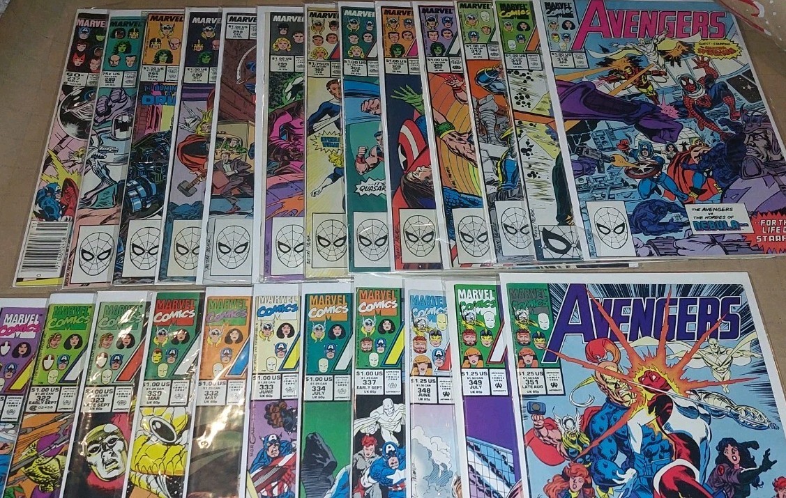 Avengers Vol 1 Lot of 24 Issues VF/NM Mid-Grade High-Grade