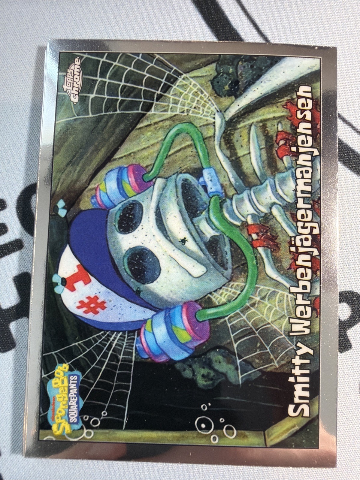 2025 Topps Chrome SpongeBob Smitty Werbenjägermanjensen   #1