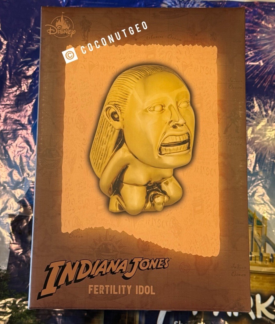 2026 Disney Parks Indiana Jones Raiders of the Lost Ark Fertility Idol Figure 💥