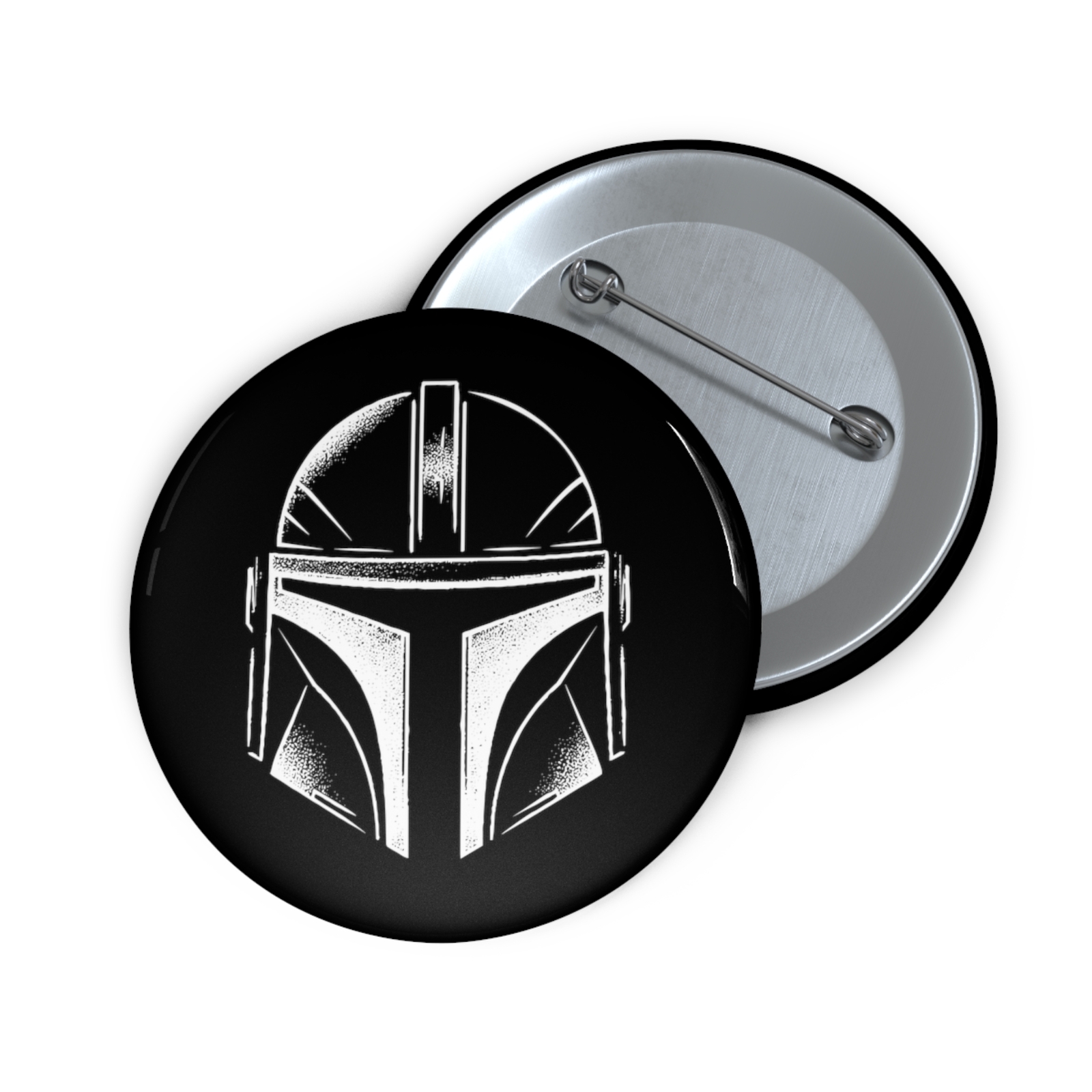 Mando Helmet - Pin Button