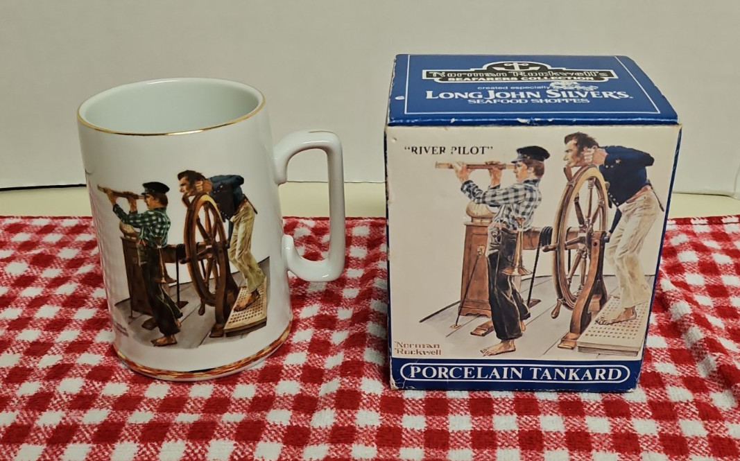 1985 VTG NORMAN ROCKWELL'S LONG JOHN SILVERS 