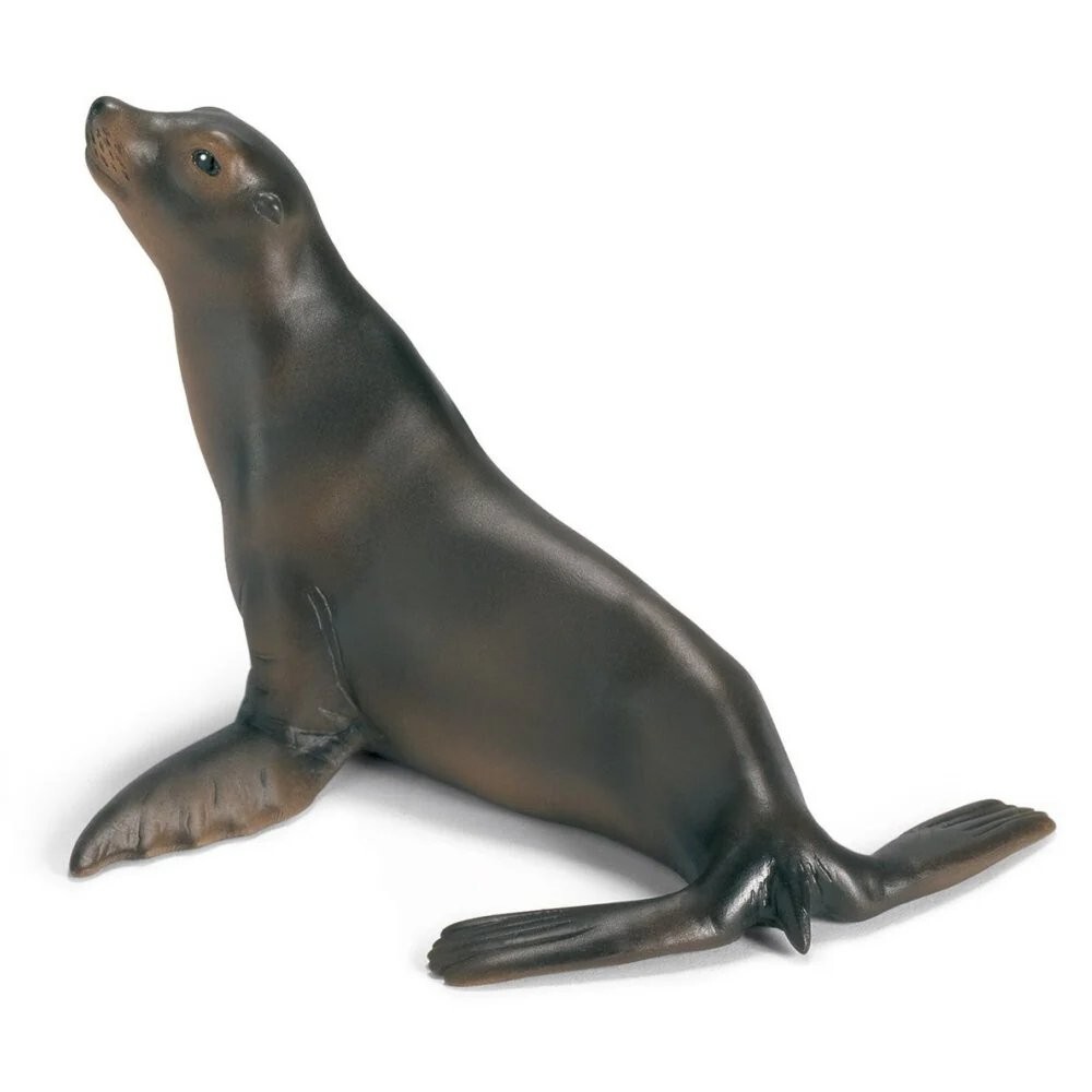 NEW Schleich 14365 Sea Lion Wild Life Aquatic Ocean Zoo RETIRED sea life animal