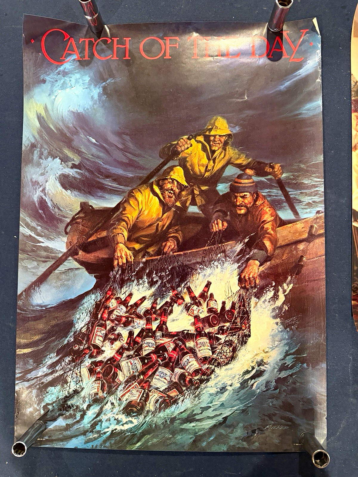 Anheuser-Busch Beer Advertising Poster Print \