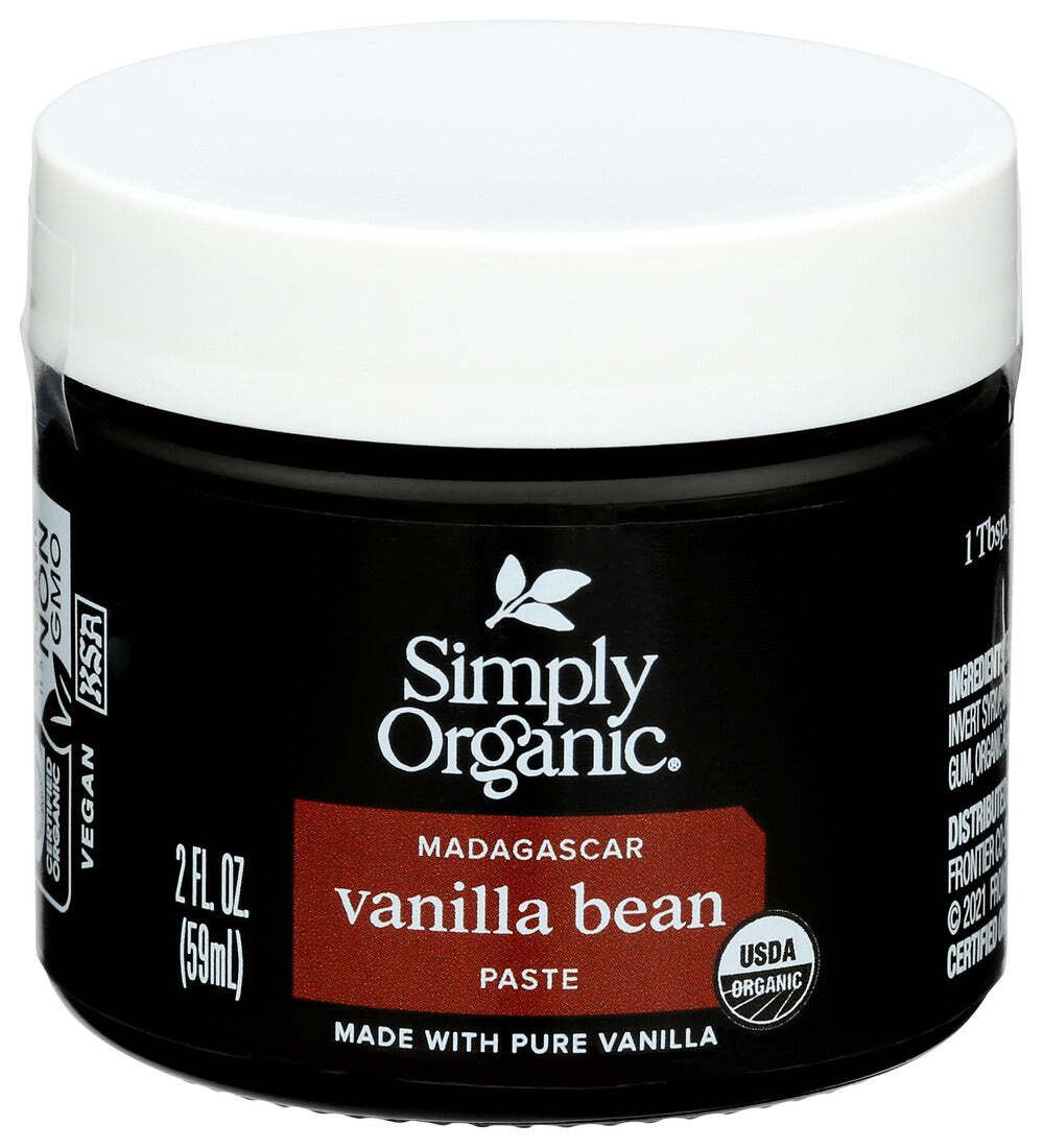 Simply Organic  Madagascar Vanilla Bean Paste   2 Oz. Pack Of 1