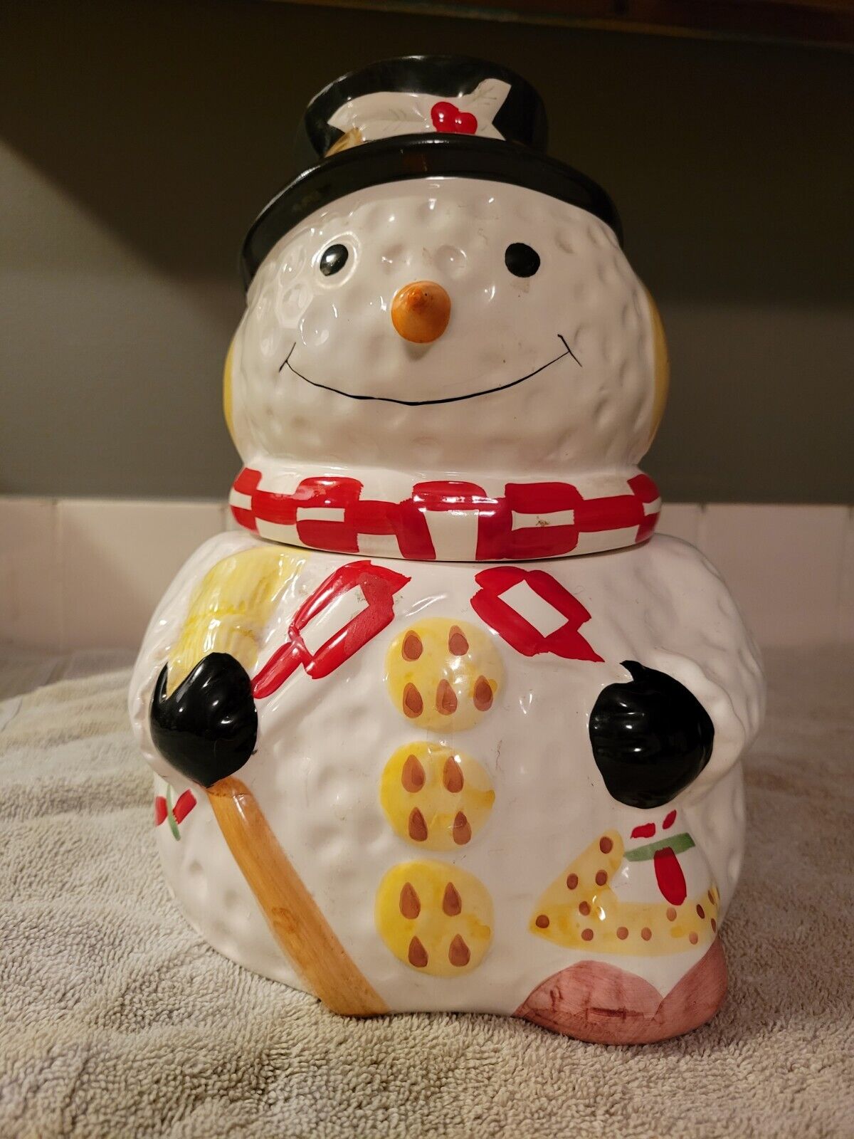 Cookie Jar, Snowman 10\