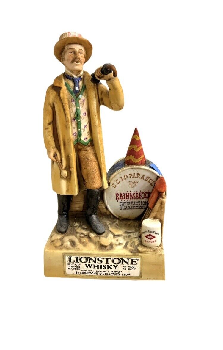lionstone whiskey decanter Rainmaker 1976 Ltd