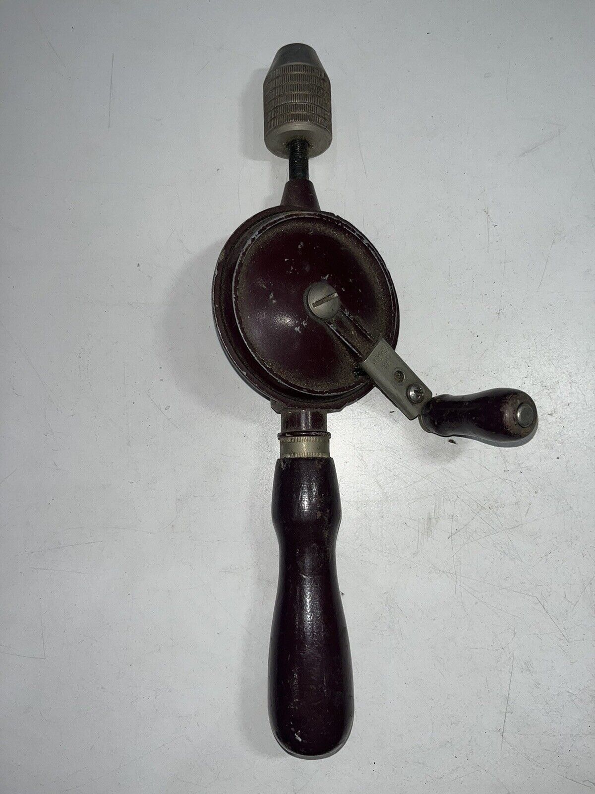 Vintage Stanley Hy-Lo Drive Hand Drill No. 611A Heavy Duty Tool Made in USA