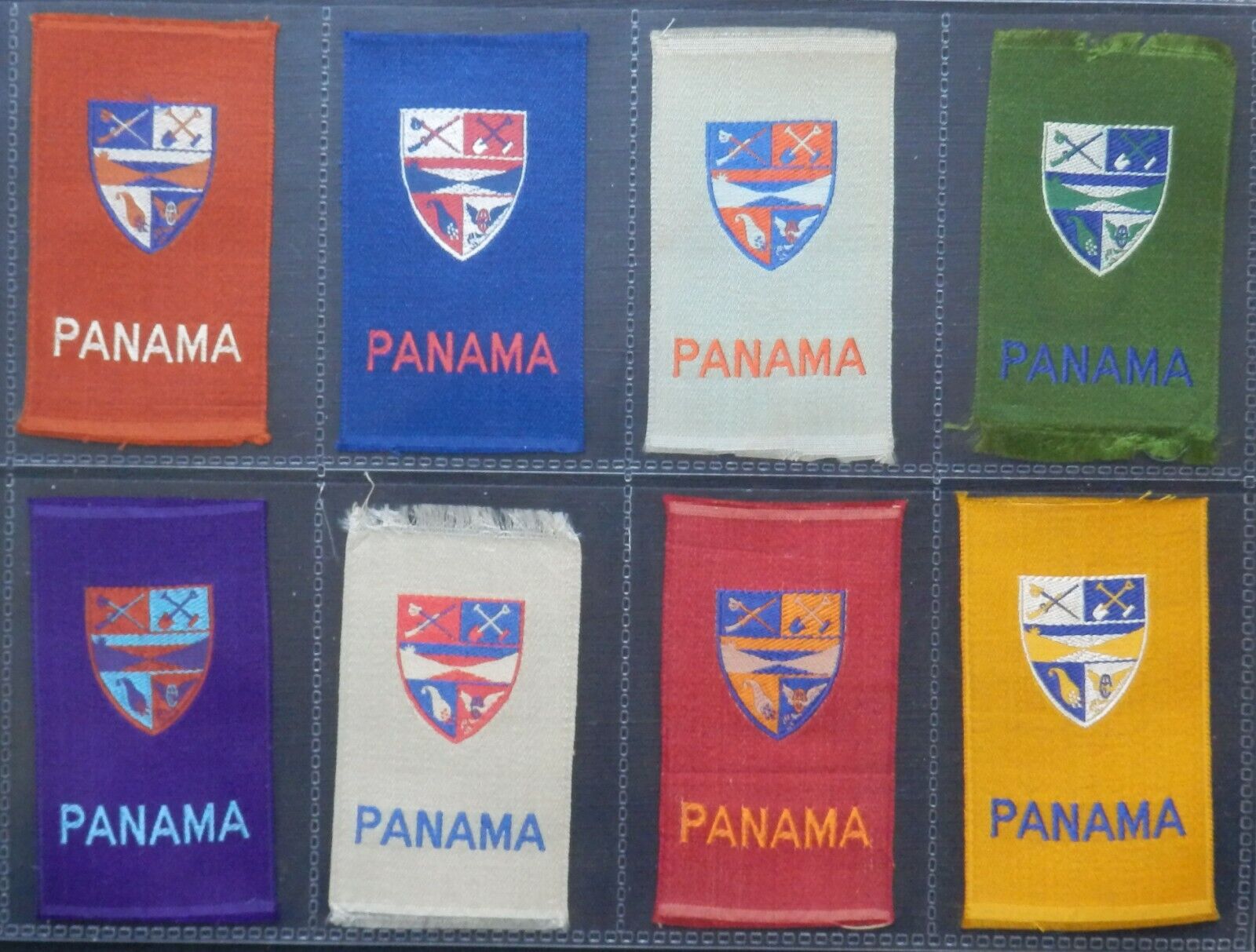 PANAMA Rare all COLOURS Canadian Miscellany Woven Silks SC12